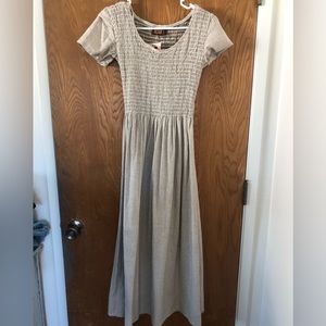 Tan Maxi Dress